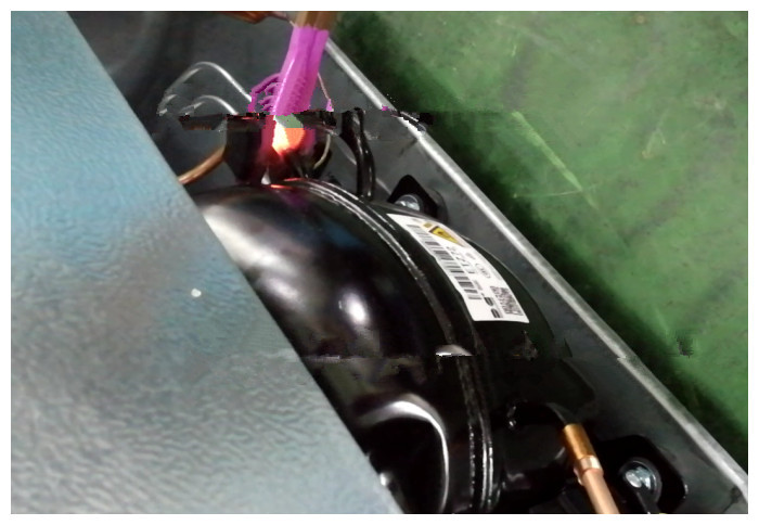 冰箱空調(diào)壓縮機(jī)銅管焊接機(jī)、30KW手持式高頻焊機(jī)